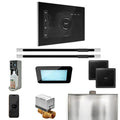 Mr.Steam XDream Max Linear Control Pkg XDream Steam Shower Control Package w/ iSteamX Control and Linear SteamHeads (Black / Nouveau Bronze)