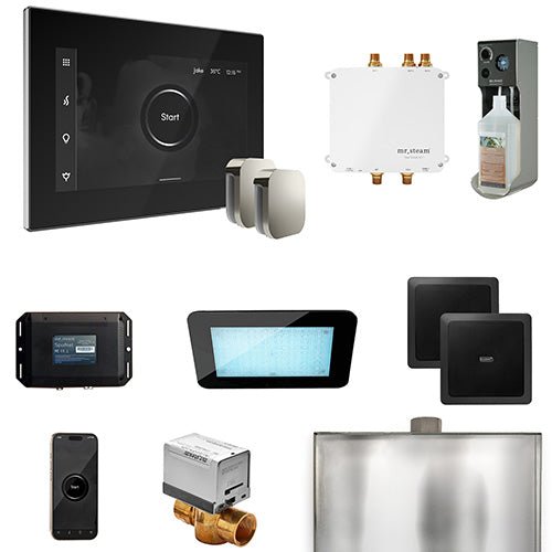 Mr.Steam Bliss Max Control Package (Black / Brushed Bronze)