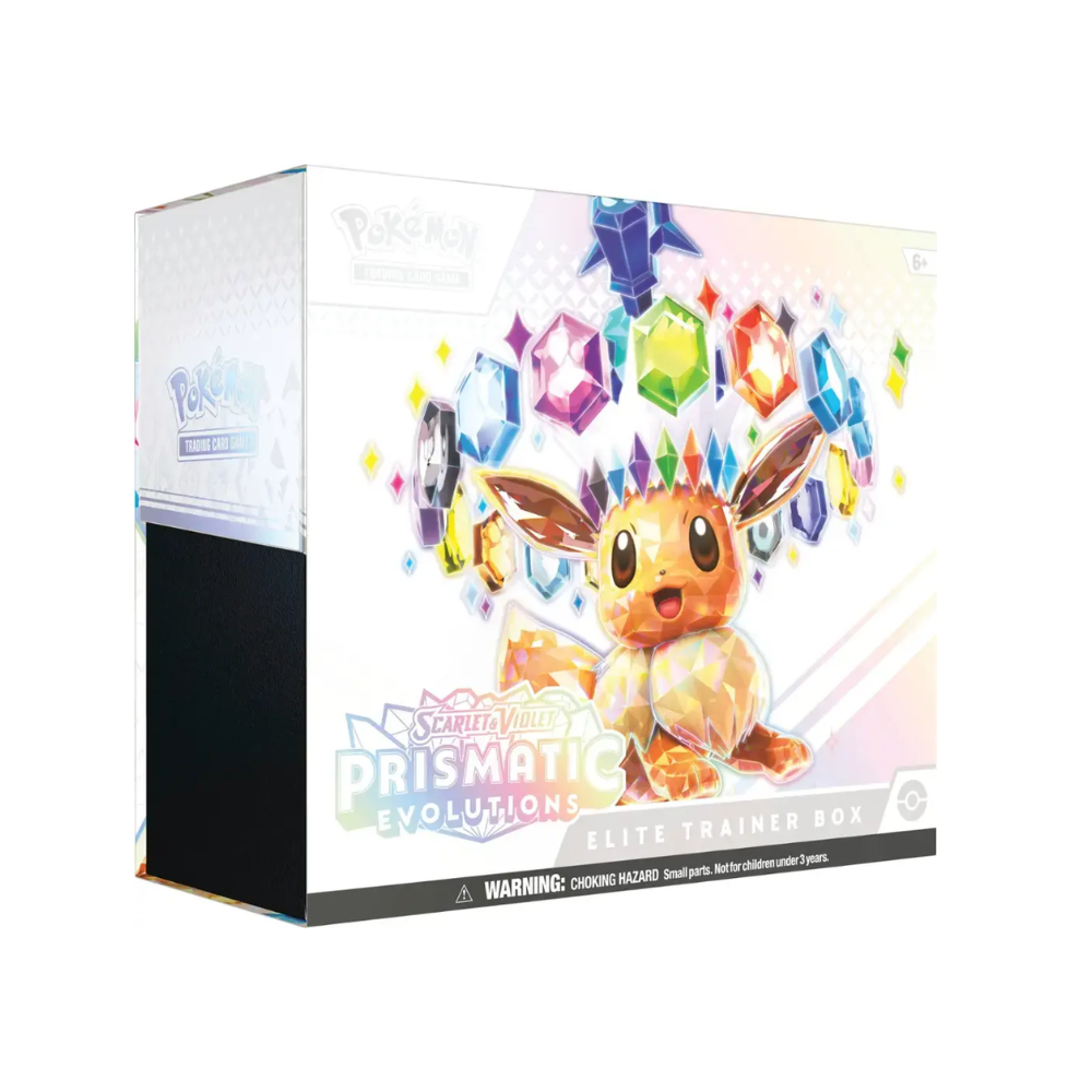 Pokémon - Scarlet & Violet Prismatic Evolutions - Elite Trainer Box (Boîte de 9 paquets)