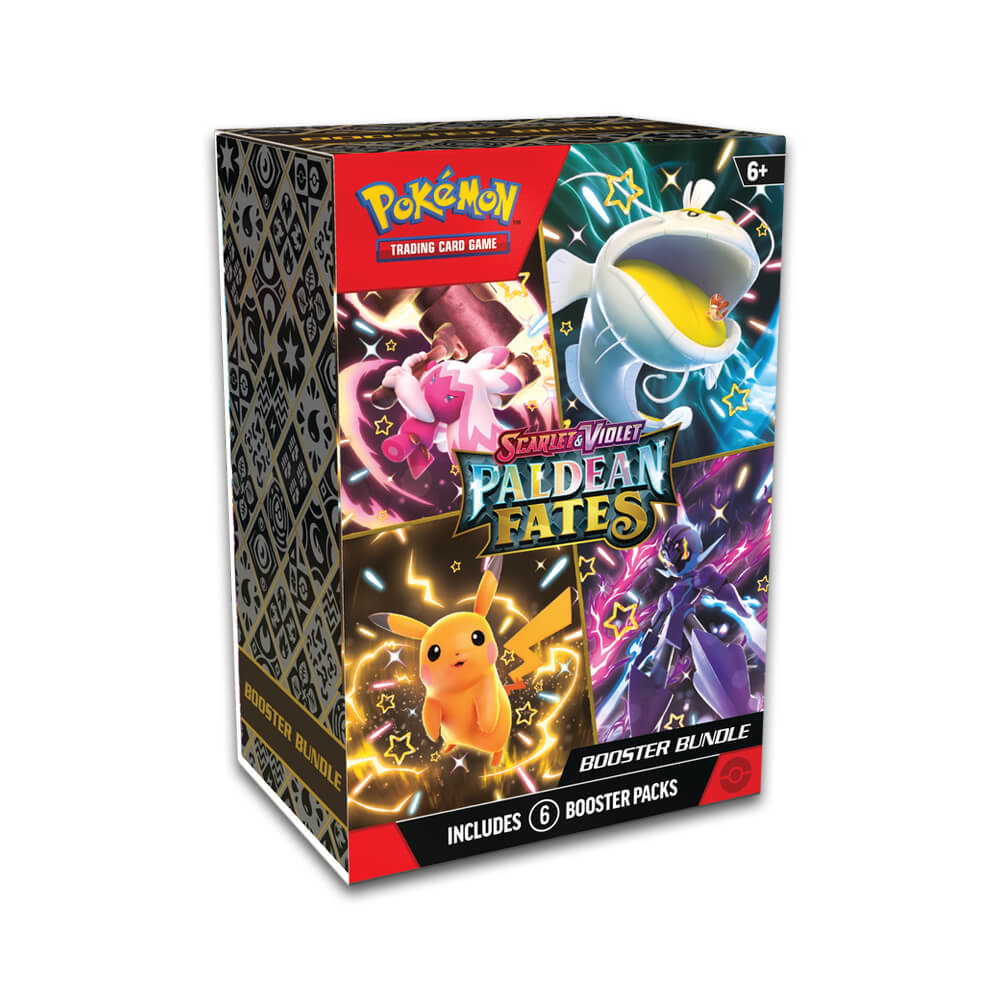 Pokémon - Scarlet & Violet Paldean Fates - Booster Bundle (Boîte de 6 paquets)