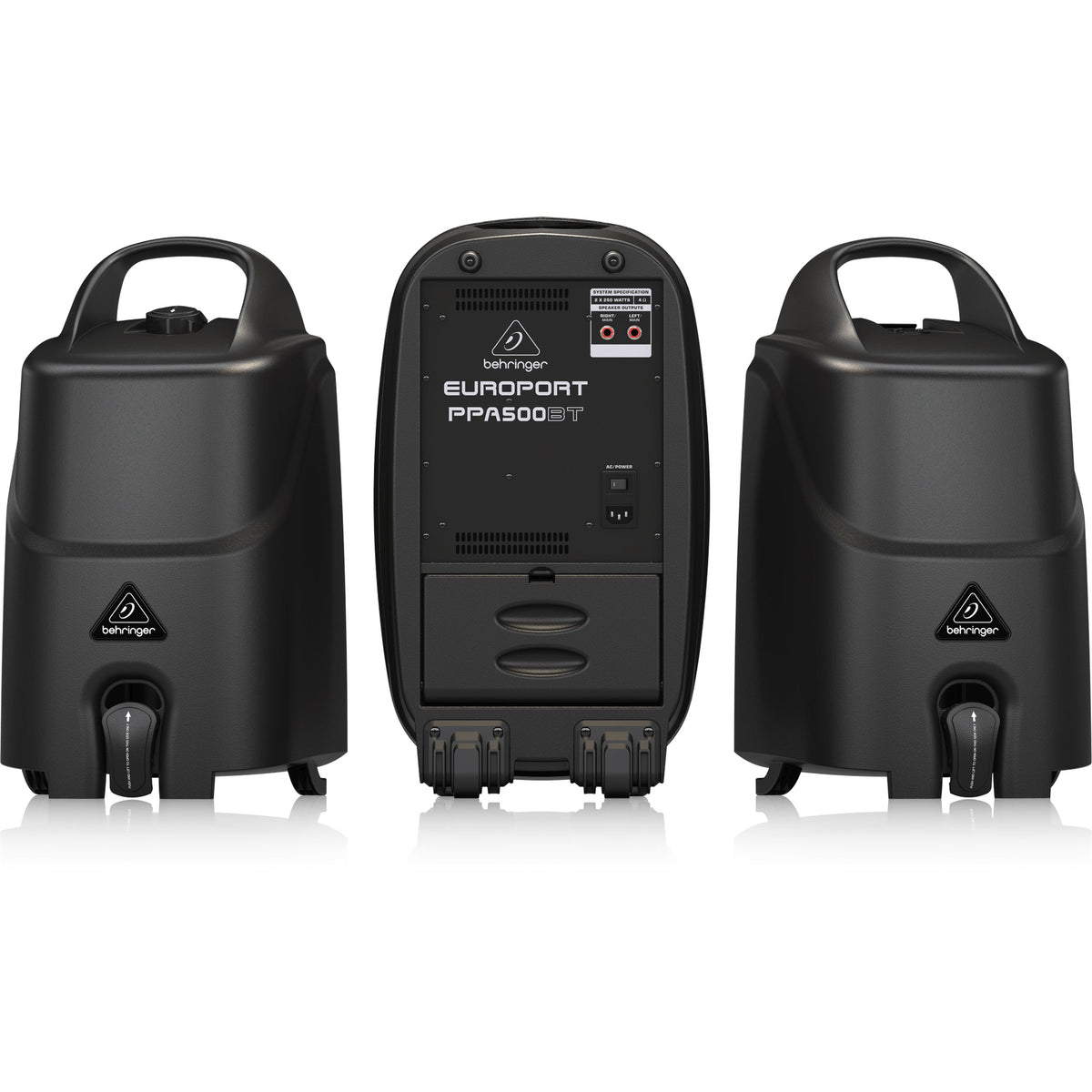 Behringer Europort PPA500BT 6-Channel Portable PA System with Bluetooth (New)