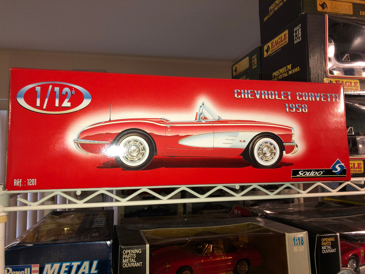 1:12 Solido Corvette '58 Roadster (red)