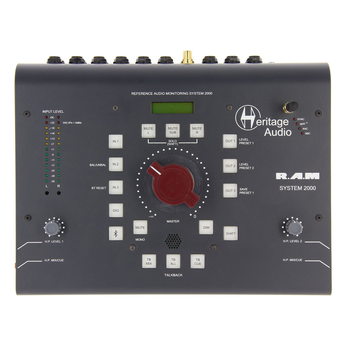 Heritage Audio RAM System 2000 Stereo Desktop Monitoring System with Bluetooth (New)