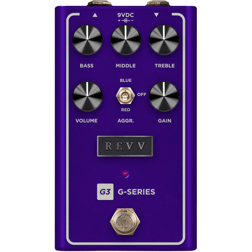 Revv G3 V2 Preamp/Overdrive/Distortion Pedal (New)