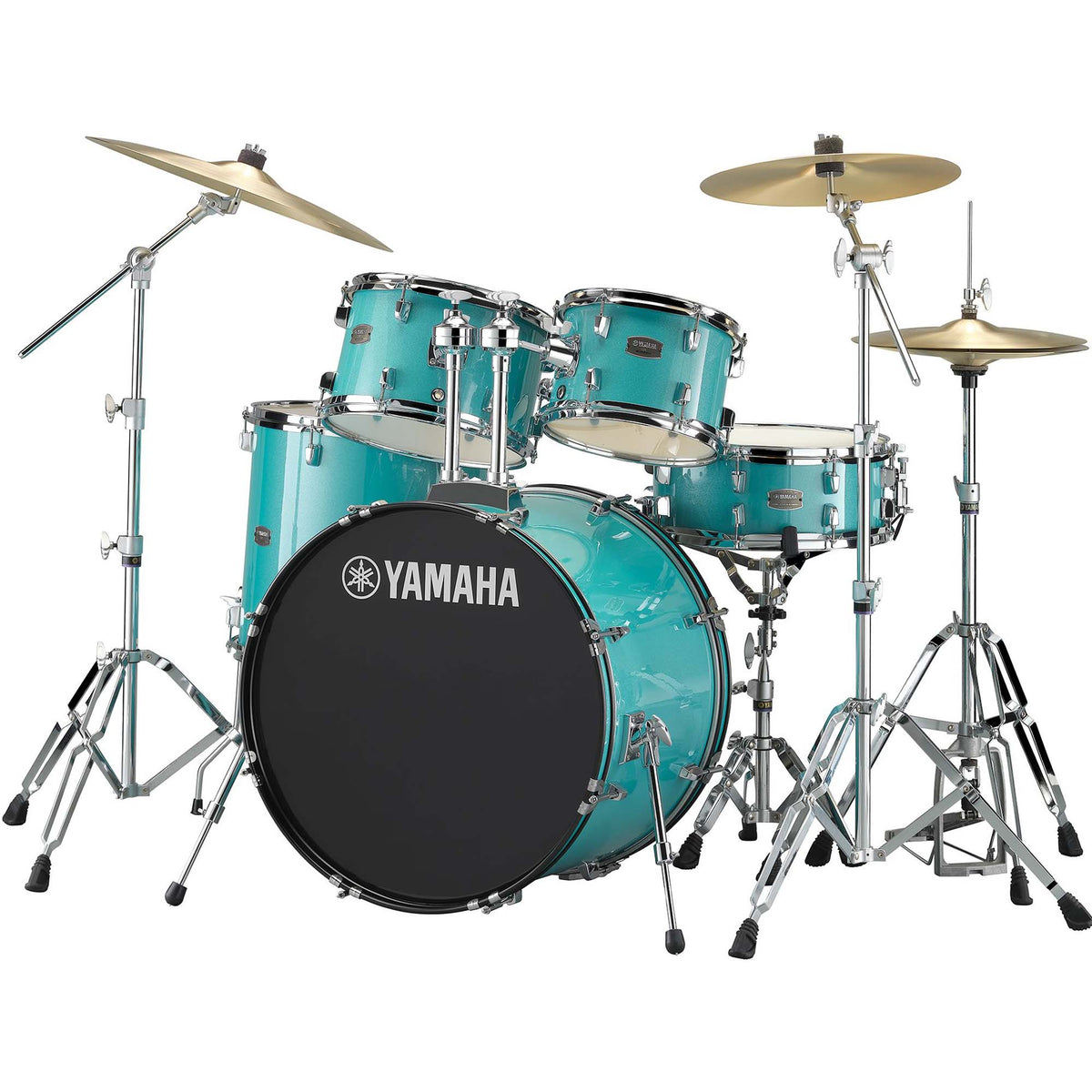 Yamaha Rydeen 5-Piece Drum Set - Turquoise Glitter - (New)