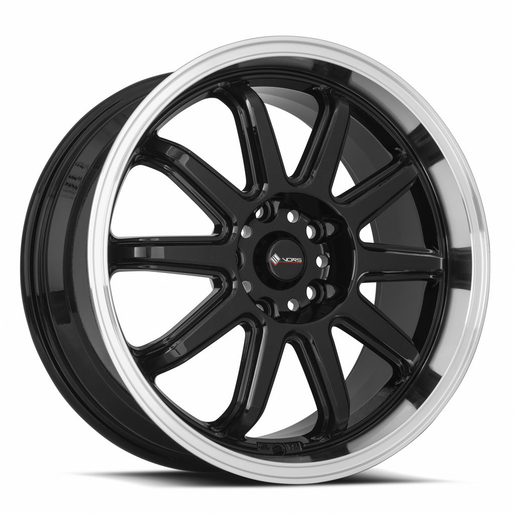 VORS SP2 17" 5x114.3 Gloss Black (17x8 et35 / 5x114.3 / cb73.1)