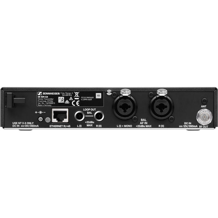Sennheiser SR IEM G4 Stereo Transmitter (A1: 470 to 516 MHz) (New)