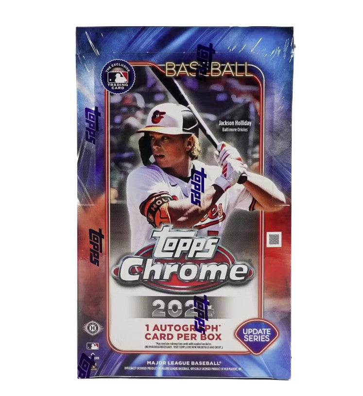 2024 Topps Chrome Update Series Baseball Hobby Box