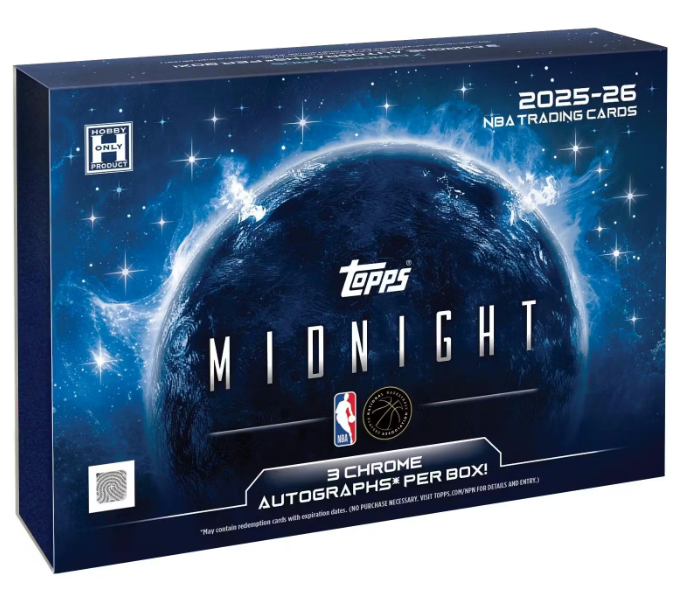 2025/26 Topps Midnight Basketball Hobby Box