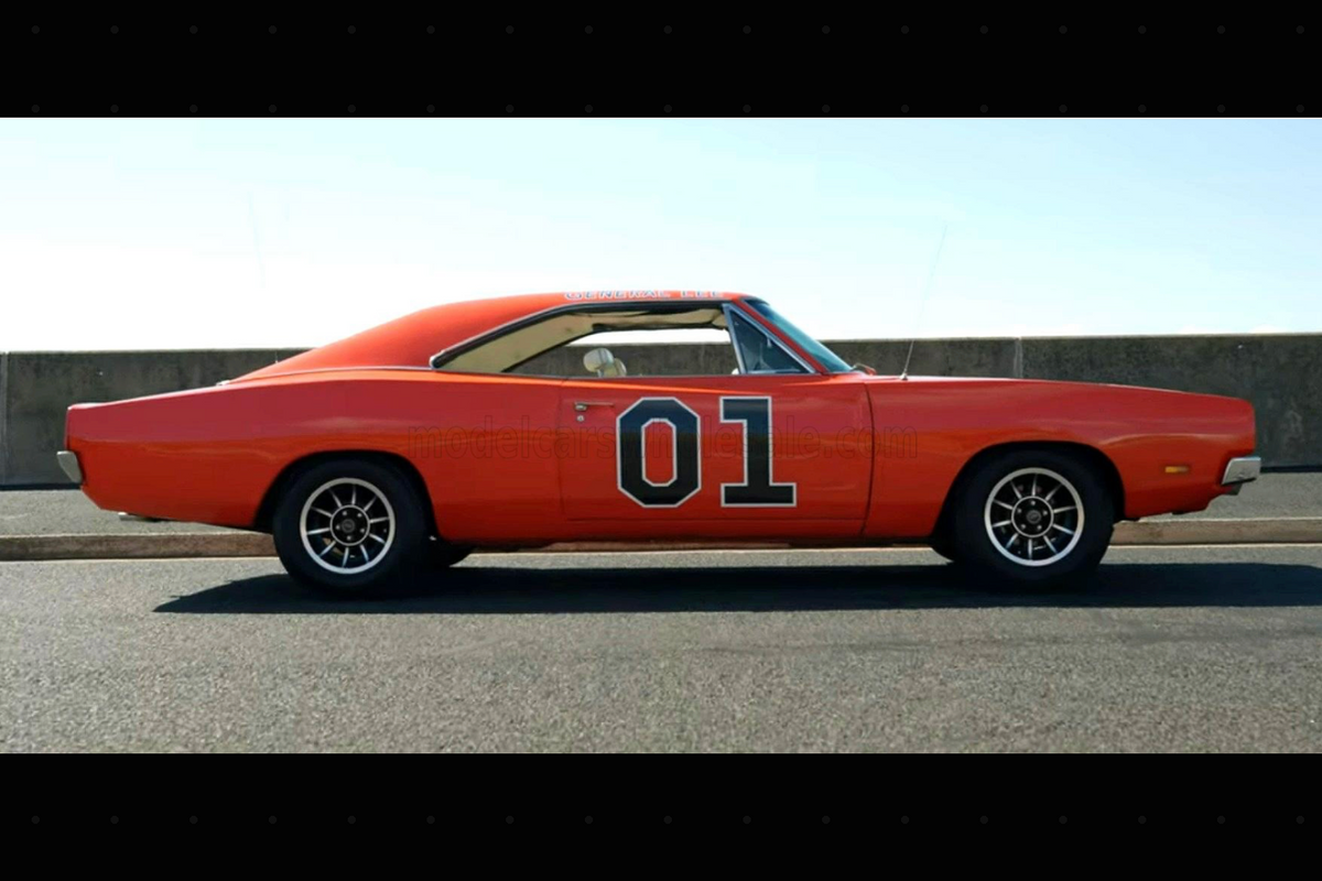 Greenlight 1969 Dodge Charger #01 Dukes of Hazzard General Lee Orange 1:18
