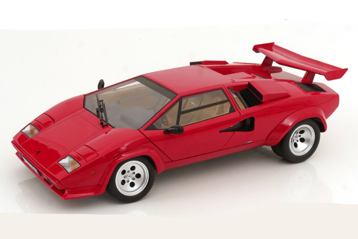 KK Scale 1985 Lamborghini Countach LP 5000S QV Red 1:12 (Default Title (3322))