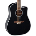 Takamine GD38CE 12-String Dreadnought Acoustic Electric Guitar - Black (New)