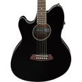 Ibanez TCY10LE Left Handed Acoustic Electric Guitar - Black High Gloss (New)