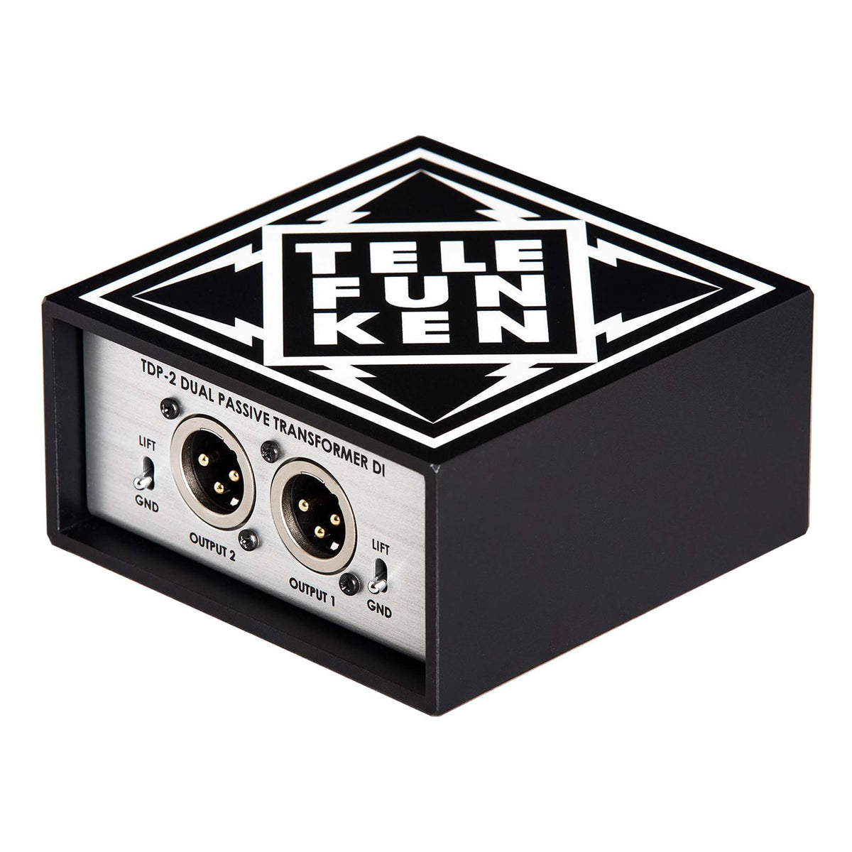 Telefunken TDP-2 Dual-Channel Passive Direct Box (New)