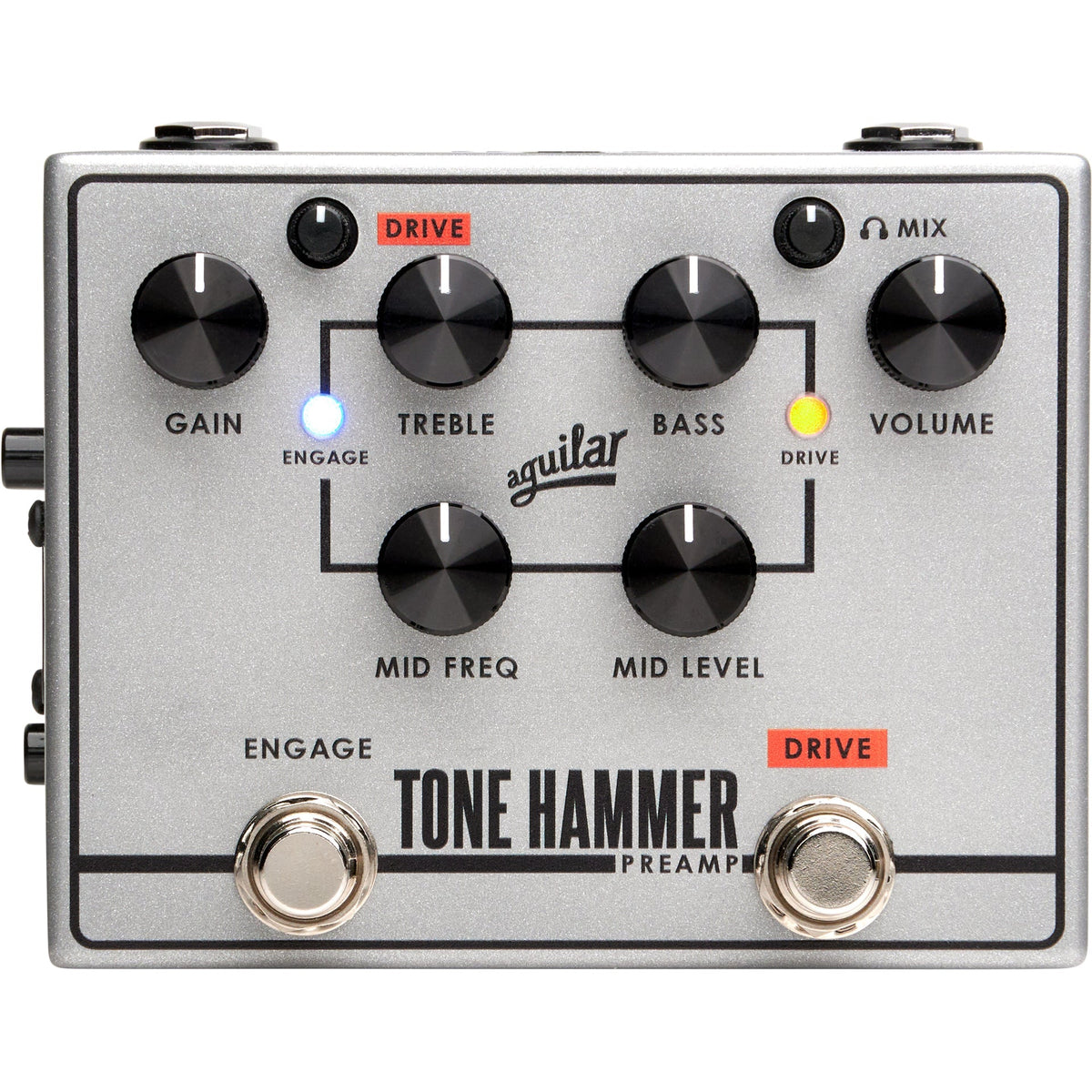 Aguilar Tone Hammer Preamp Direct Box Pedal V2 (New)