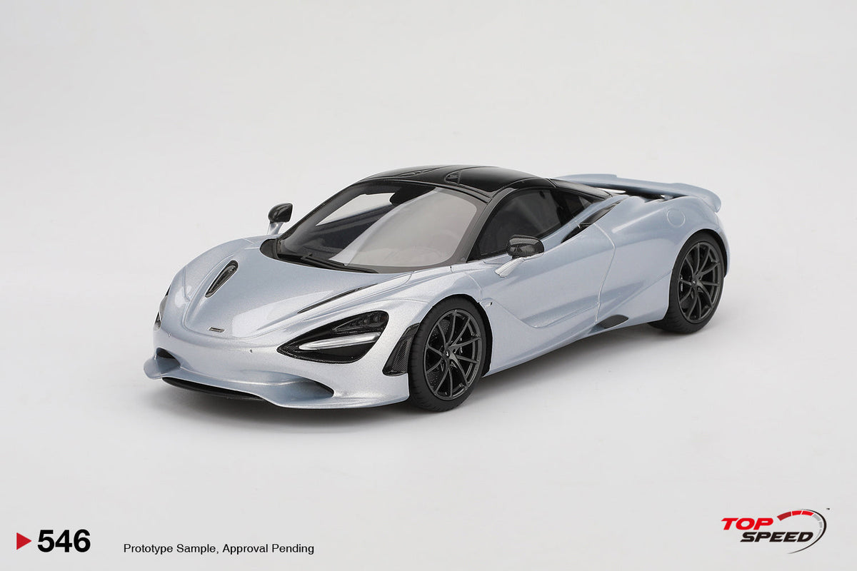 Topspeed 2023 Mclaren 750S Ice Silver 1:18 (Default Title (3284))