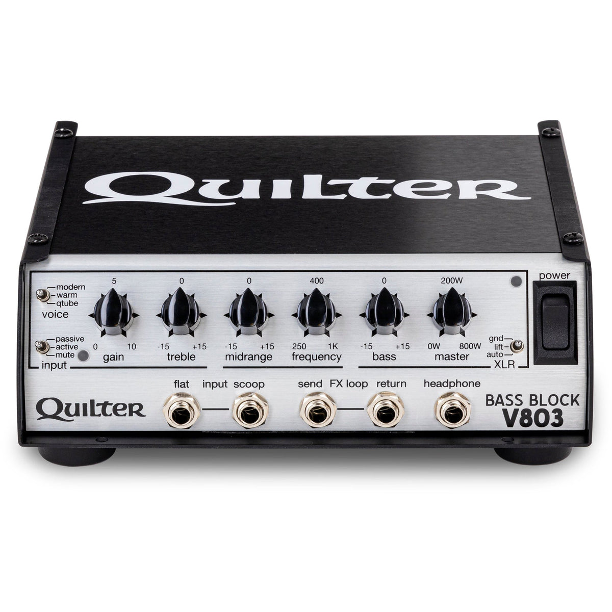 Quilter Amps Bass Block V803 800 Watt 1-Channel Vintage Bass Amp (New)