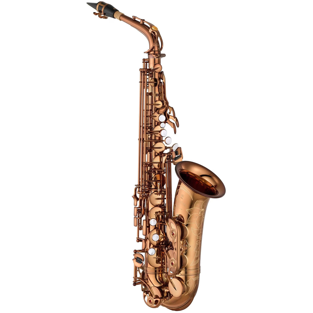 Yamaha YAS82ZIIA Custom Z Amber Lacquer Professional Alto Saxophone (New)