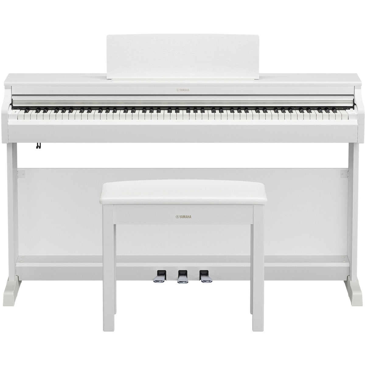 Yamaha YDP-166 Arius Upright Digital Piano - White (New)