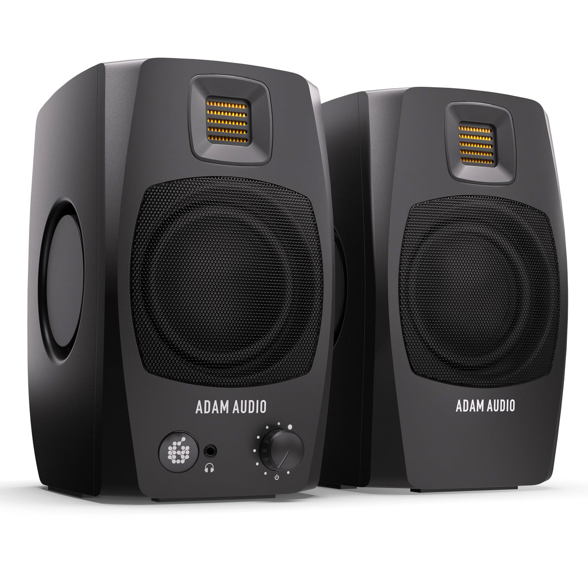 ADAM Audio D3V Desktop Monitors - Black Pair (New - Version: FBA)