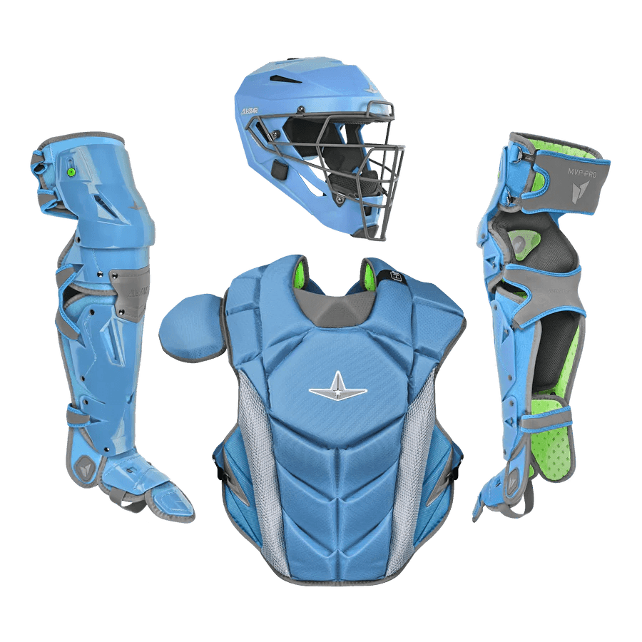 All-Star MVP-PRO Series Youth Catchers Set - Solid Colors (Black/Black)