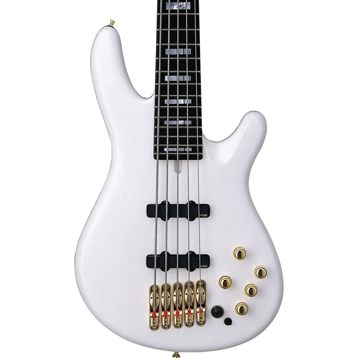 Yamaha BBNE2 Nathan East Signature 5 String Electric Bass in White (New)