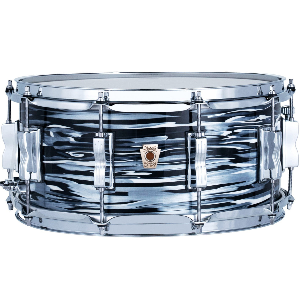 Ludwig Classic Maple 6.5x14 Snare Drum - Vintage Black Oyster (New)