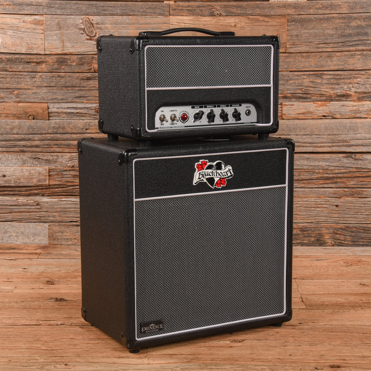 Blackheart BH-5H Little Giant 5-Watt Guitar Amp Head w/Matching Cabinet