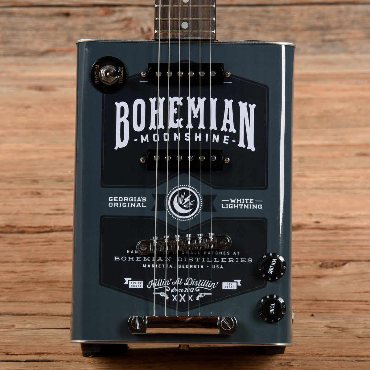 Bohemian Guitars Oil Can Guitar Grey