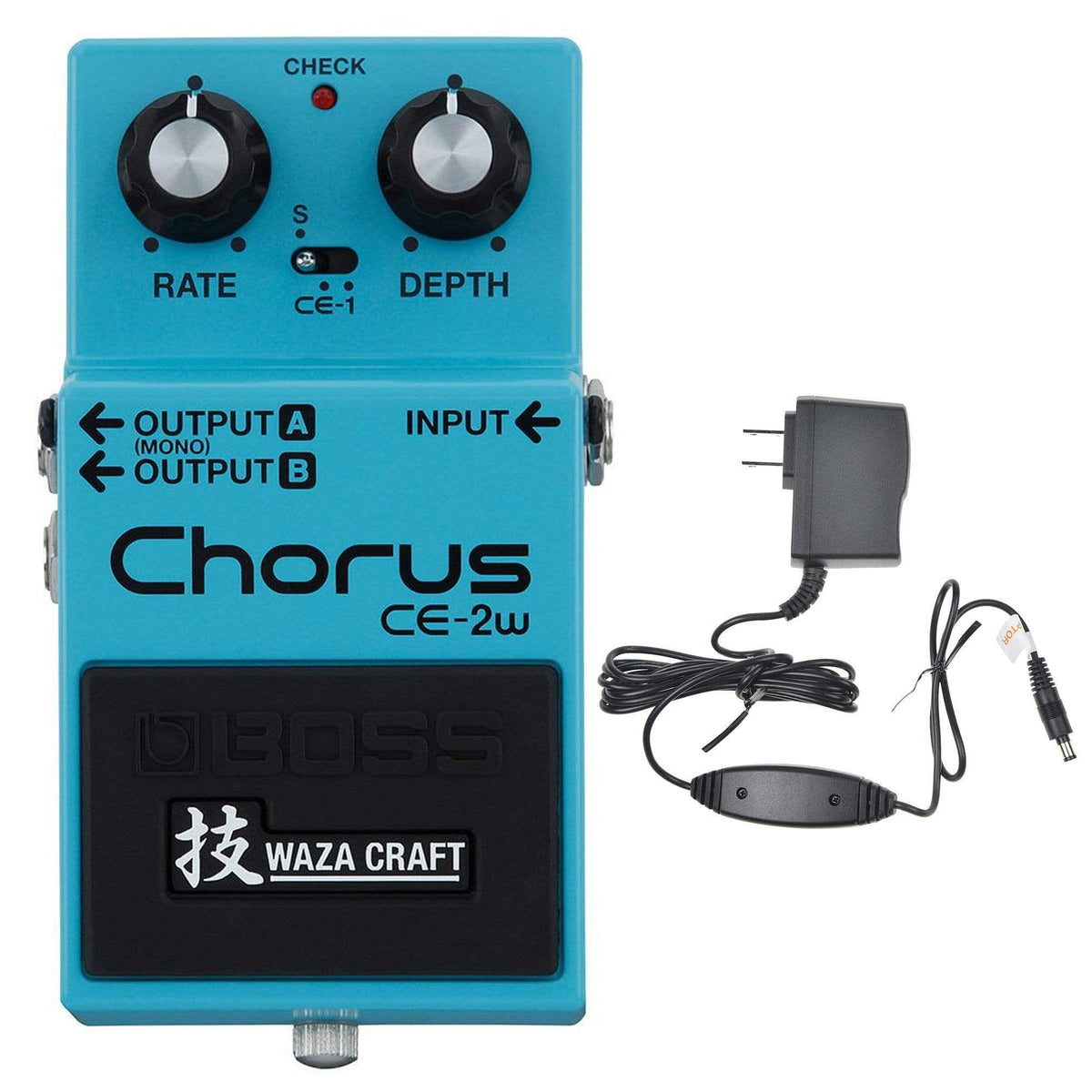 Boss CE-2W Chorus Bundle w/ Boss PSA-120S2 Power Supply