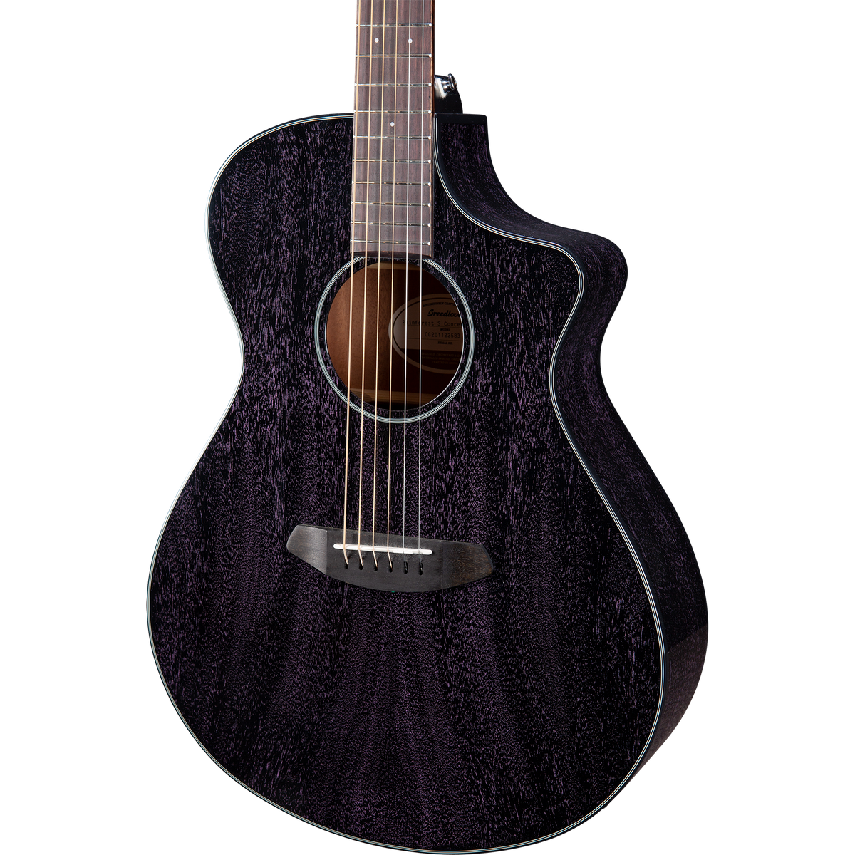 Breedlove Rainforest S Concert Orchid CE Acoustic Guitar in African Mahogany (New)