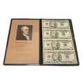 $10 Star Note Uncut Sheet of 4 with Certificate and Folder