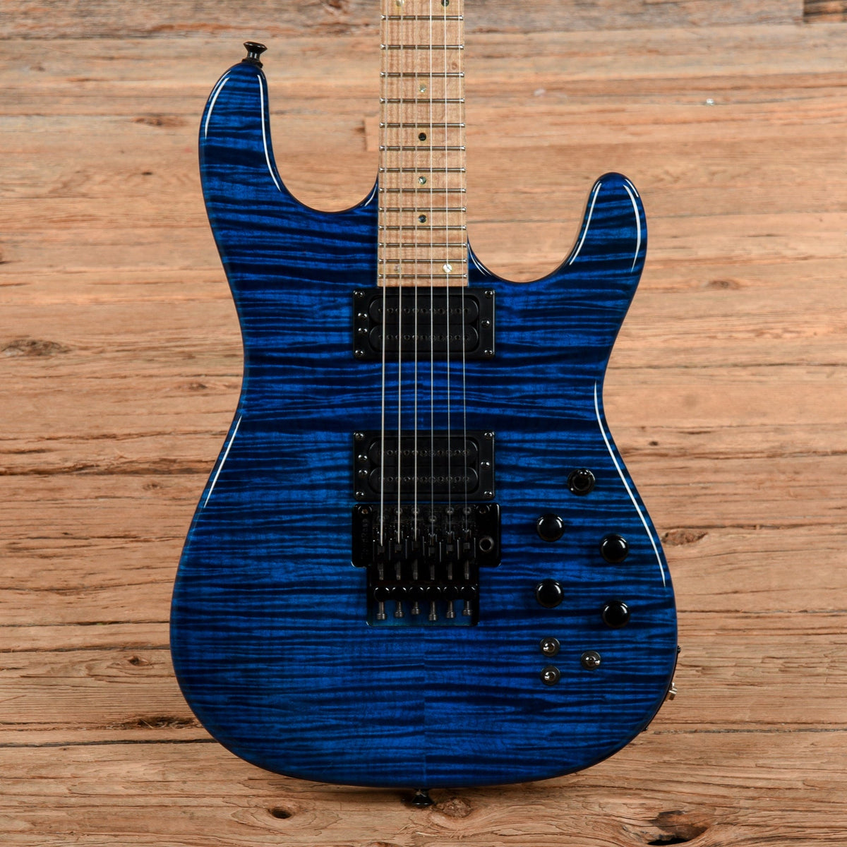Carvin JB200C Jason Becker Transparent Blue 2013