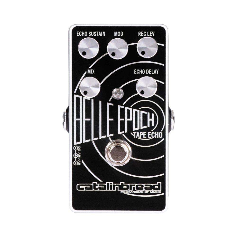 Catalinbread Belle Epoch Tape Echo Black and Silver