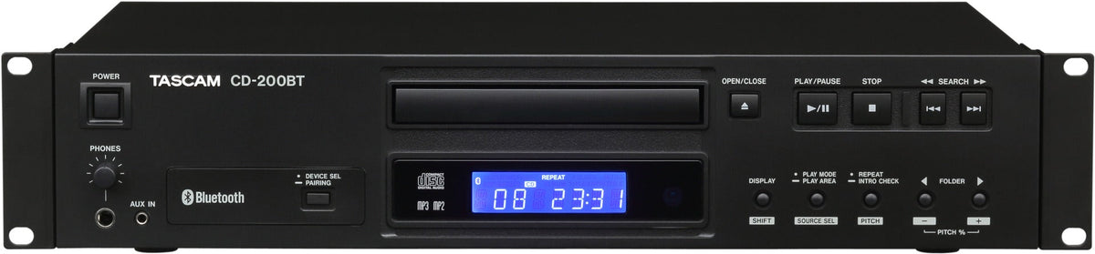 Tascam CD-200BT Professional Single CD Player (New)