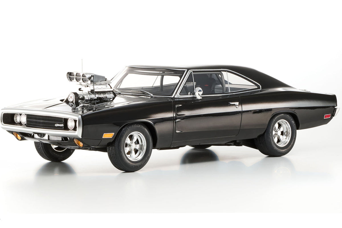 Kyosho 1970 Dodge Charger R/T "Fast & the Furious" Black 1:12 (Default Title (2224))