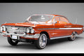 Sun-Star 1961 Chevy Impala Open Hard Top Lowrider w Movable Suspension Orange 1:18 (Default Title (2179))