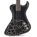 Dunable DE R2 Bass Gloss Black & White Crackle w/Black Hardware
