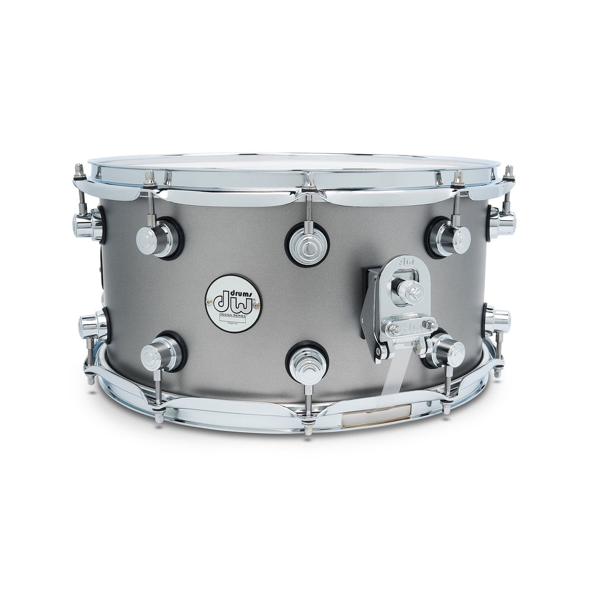 DW Design Series 7x14 Snare Drum Limited Titanium Satin Lacquer