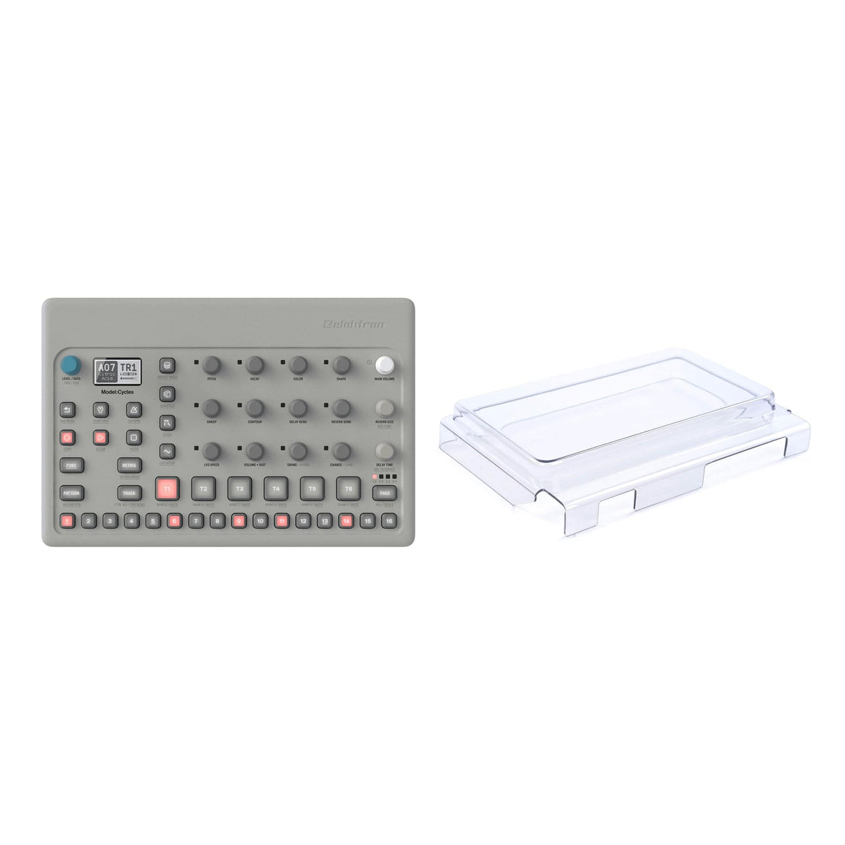 Elektron Model:Cycles 6 Track FM Based Groove Box w/ Free PL-4 Protective Lid
