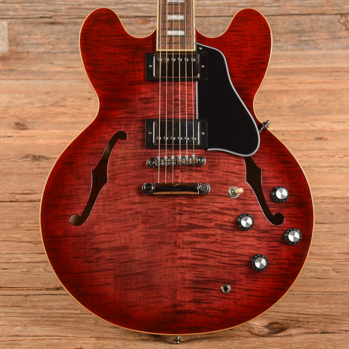Epiphone ES-335 Figured Raspberry Burst