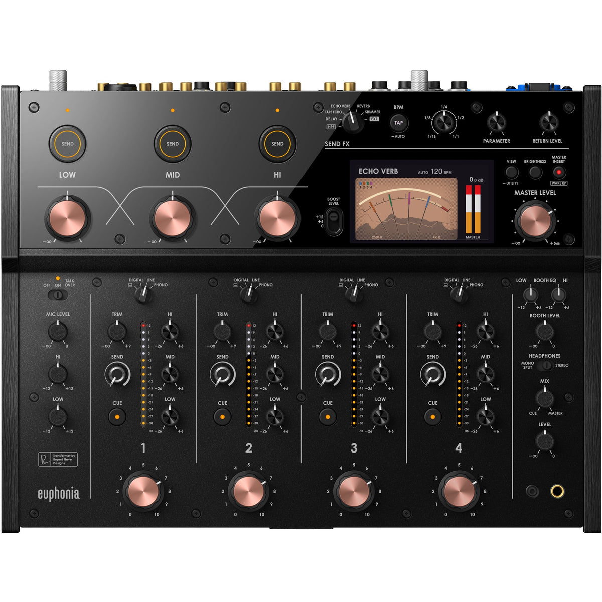 AlphaTheta Euphonia Professional Rotary Mixer (New)