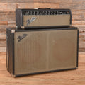 Fender Black Panel Bandmaster 40-Watt 2-Channel 2x12" Piggyback Guitar Amp Black 1967