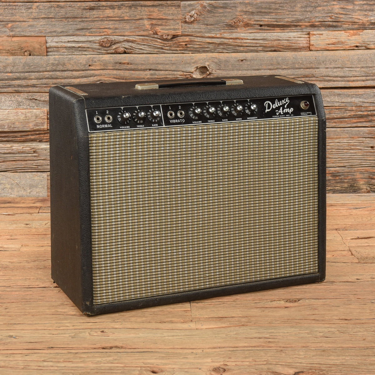 Fender Deluxe 2-Channel 20-Watt 1x12" Guitar Combo Amp  1963