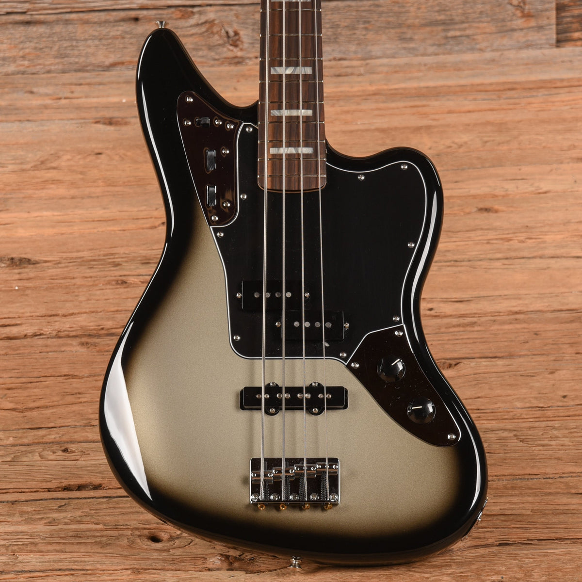 Fender Artist Troy Sanders Jaguar Bass Silverburst 2019