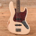 Fender Flea Artist Series Road Worn Signature Jazz Bass Shell Pink 2016