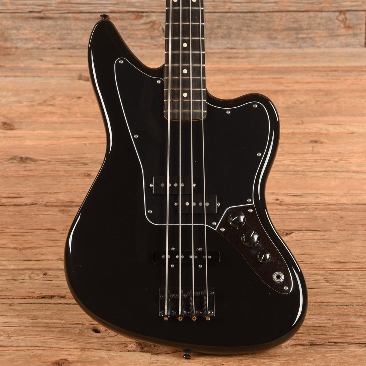 Fender Limited Edition Blackout Jaguar Bass Black 2022