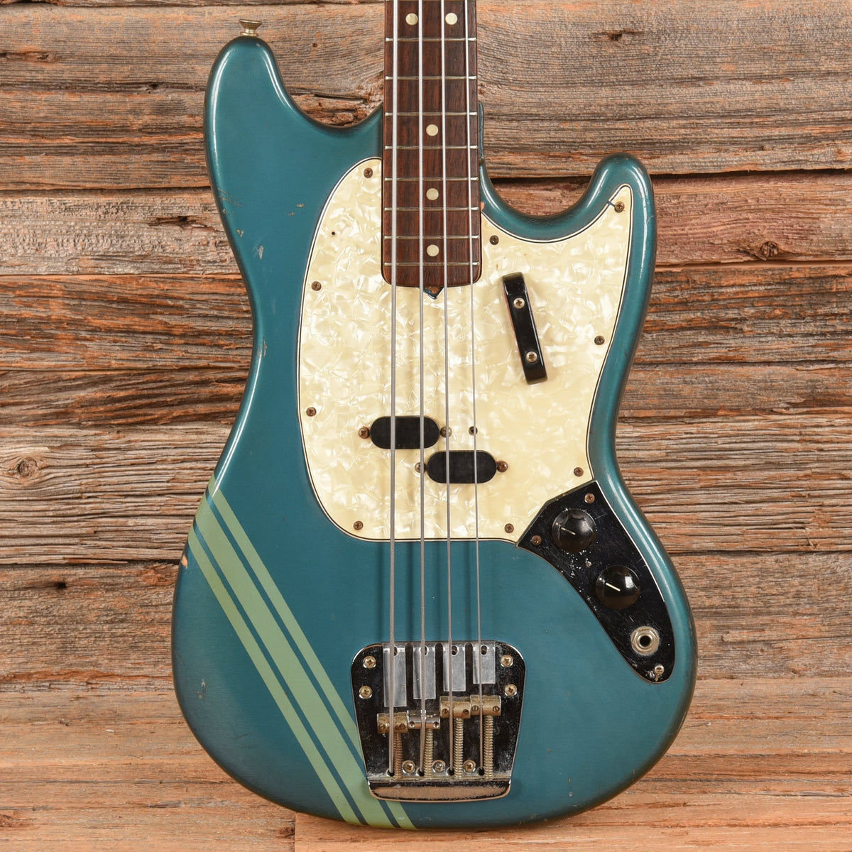 Fender Mustang Bass Competition Burgundy 1972