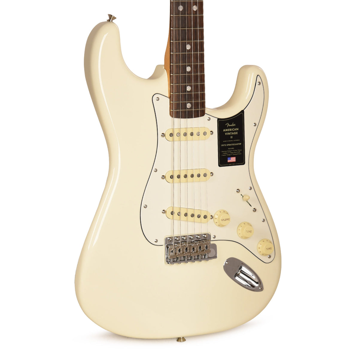 Fender American Vintage II 1973 Stratocaster Olympic White
