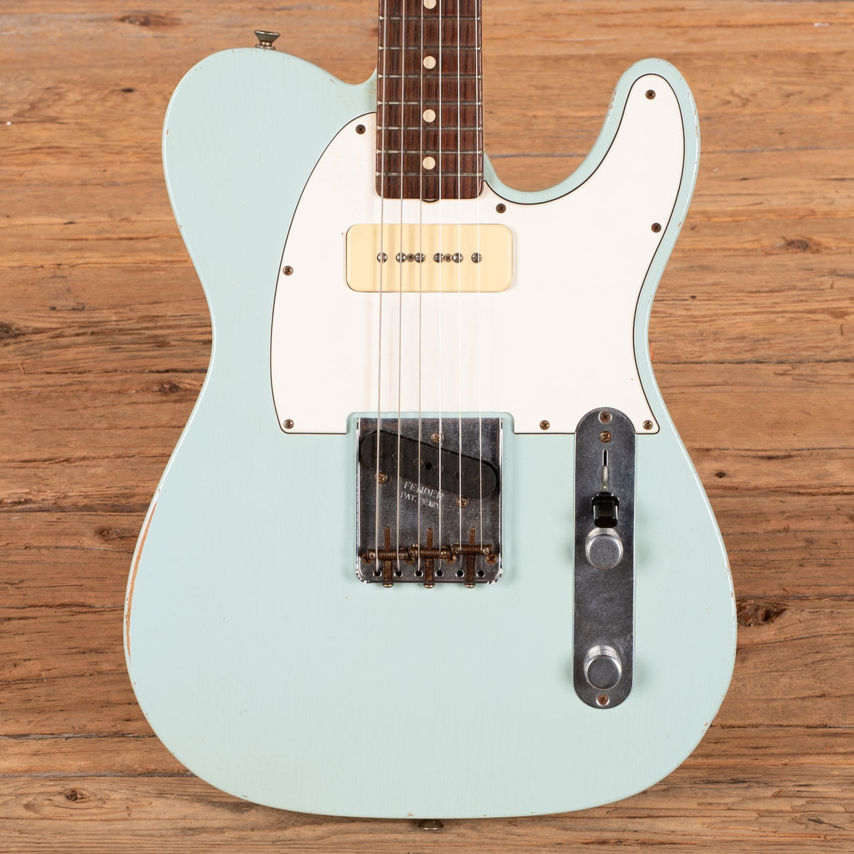 Fender Custom Shop '63 Telecaster Custom Relic Sonic Blue 2014